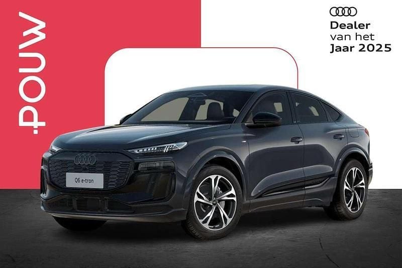 Grijs Nieuw 2025 Audi Q6 Sportback e-tron S-Line SUV | € 76.950 (Eerlijke prijs) - Afbeelding 1/4