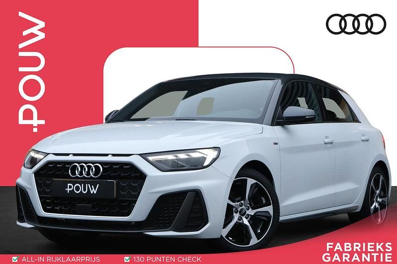 Wit Gebruikt 2024 Audi A1 Sportback S-Line Hatchback | € 29.450 (Iets duurder) - Afbeelding 1/4