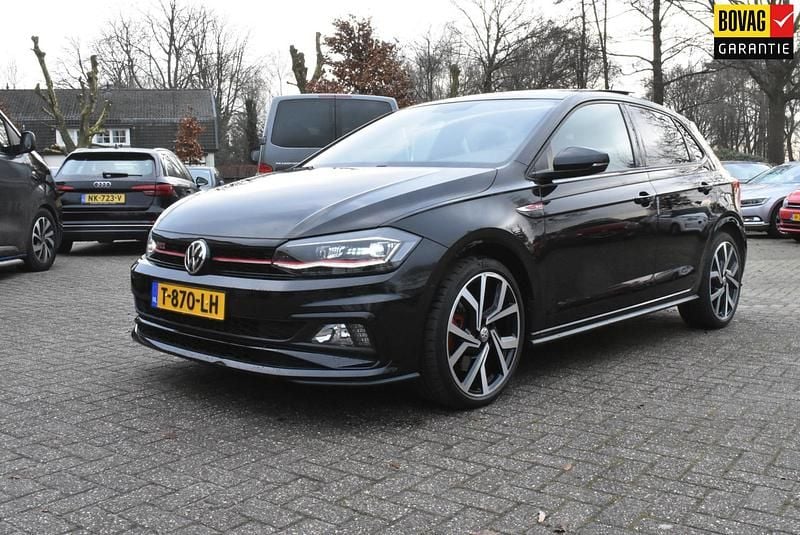 Zwart Occasion 2023 VW Polo GTI Hatchback | € 20.950 (Super prijs) - Afbeelding 1/4
