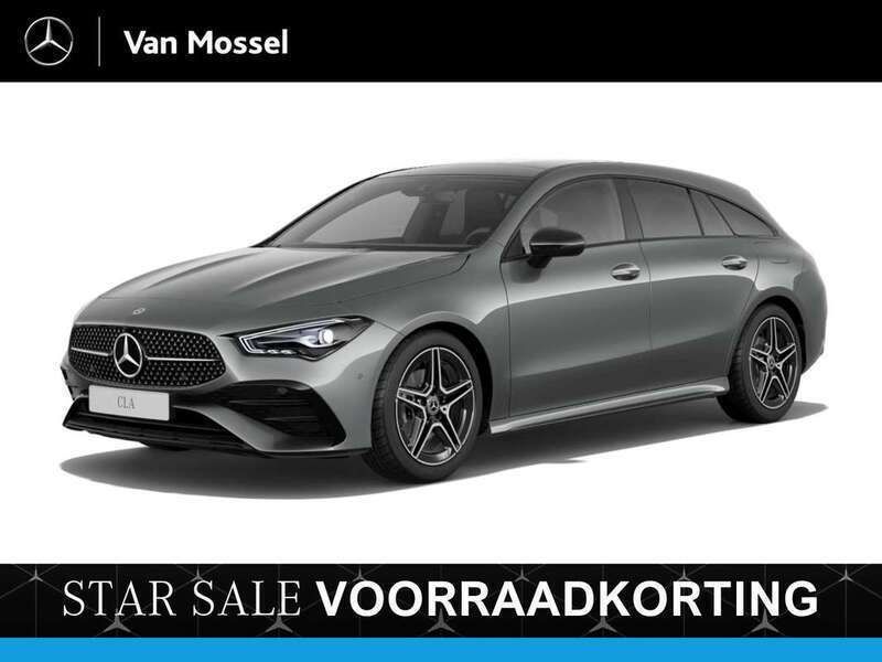 Grijs Nieuw 2025 Mercedes CLA180 Shooting Brake AMG line Stationwagen | € 54.484 - Afbeelding 1/1