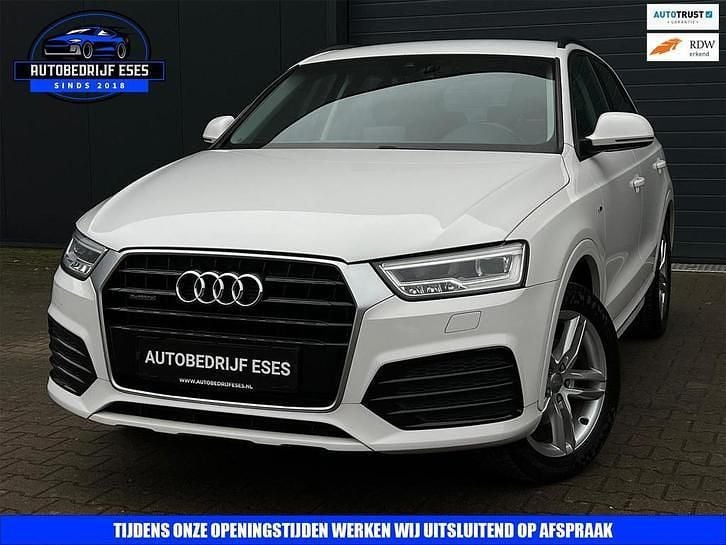 Wit, metallic lak Occasion 2016 Audi Q3 S-Line SUV | € 15.999 (Super prijs) - Afbeelding 1/3