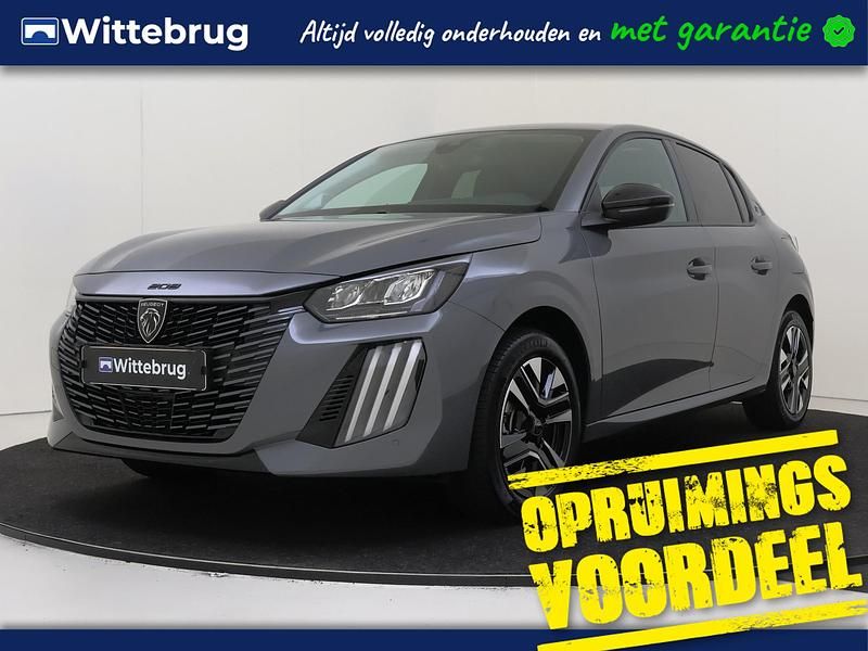 Grijs Gebruikt 2024 Peugeot e-208 Allure Hatchback | € 21.000 (Eerlijke prijs) - Afbeelding 1/3