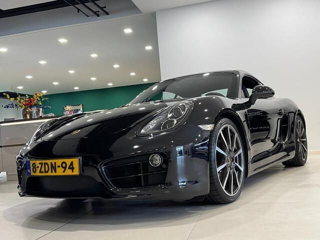 Zwart Gebruikt 2015 Porsche Cayman S Coupé | € 48.900 - Afbeelding 1/4