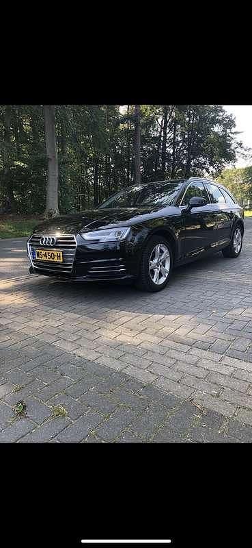 Zwart Gebruikt 2017 Audi A4 Stationwagen | € 14.950 (Eerlijke prijs) - Afbeelding 1/4