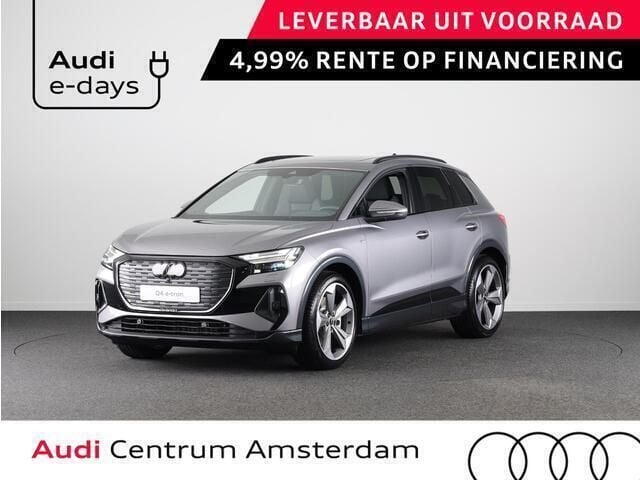 Grijs Nieuw 2025 Audi Q4 e-tron S-Line SUV | € 66.375 - Afbeelding 1/4