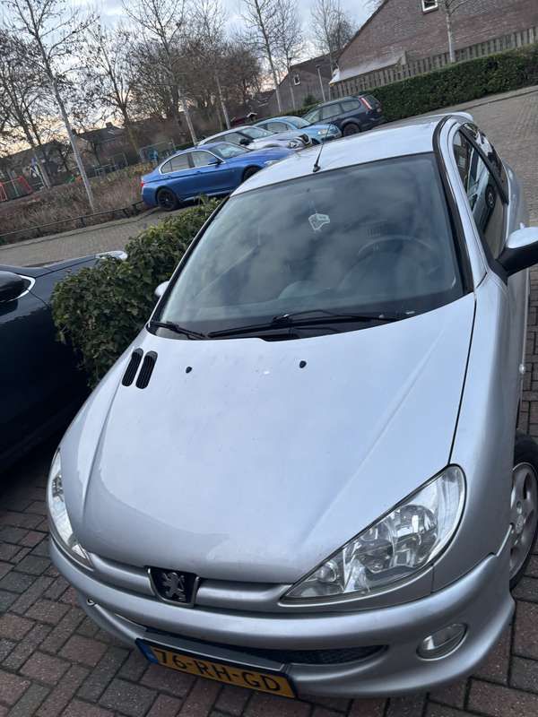 Grijs Gebruikt 2005 Peugeot 206 Hatchback | € 1.800 (Iets duurder) - Afbeelding 1/4