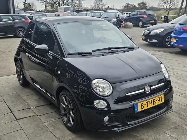Occasion Fiat 500S 86 PK (63 kW) 2014 Zwart Hatchback