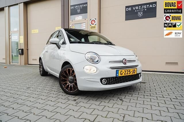Grijs Gebruikt 2019 Fiat 500 Sport Hatchback | € 12.950 (Eerlijke prijs) - Afbeelding 1/4