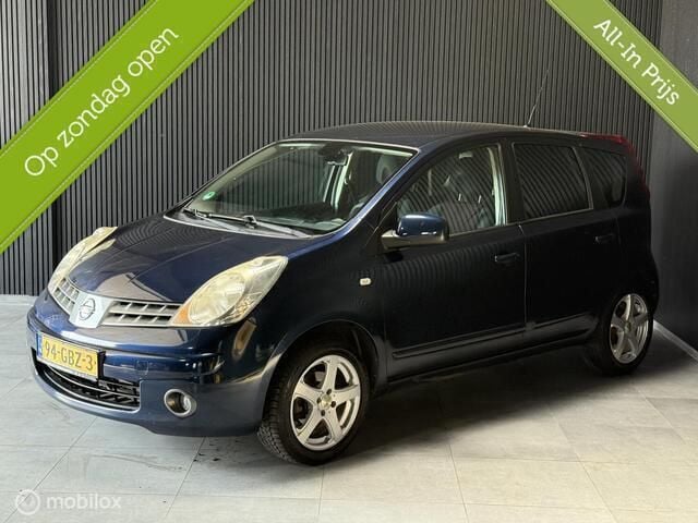 Blauw Gebruikt 2008 Nissan Note MPV | € 1.999 (Goede deal) - Afbeelding 1/4