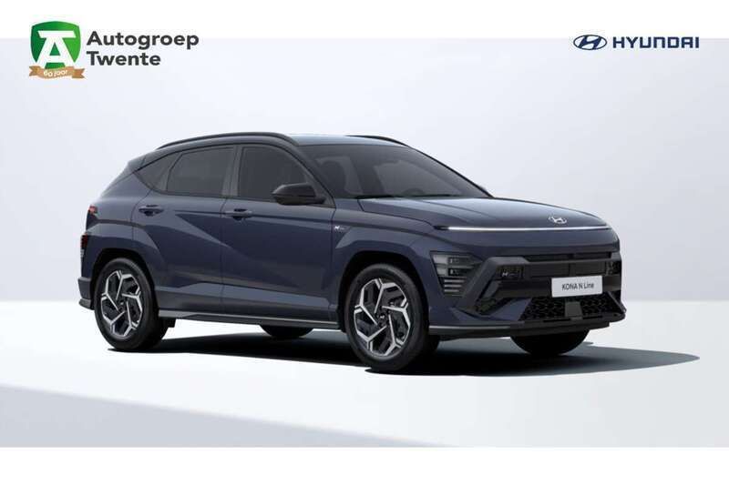 Blauw Nieuw 2025 Hyundai Kona N Line SUV | € 39.085 (Eerlijke prijs) - Afbeelding 1/4
