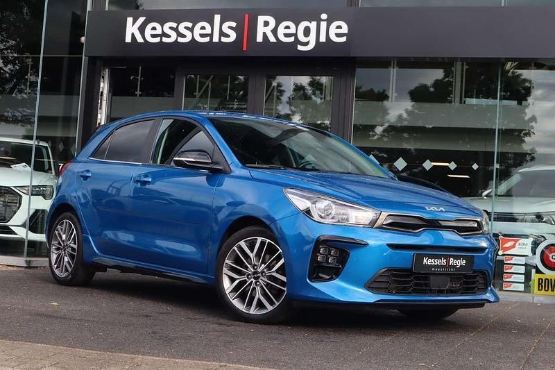 Blauw Gebruikt 2023 Kia Rio GT-Line Hatchback | € 21.950 (Iets duurder) - Afbeelding 1/4
