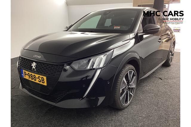 Zwart Gebruikt 2022 Peugeot e-208 GTi Hatchback | € 18.300 (Eerlijke prijs) - Afbeelding 1/4