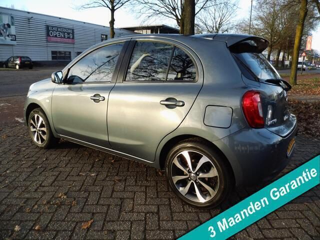 Occasion Nissan Micra Tekna 80 PK (58 kW) 2014 Blauw Hatchback