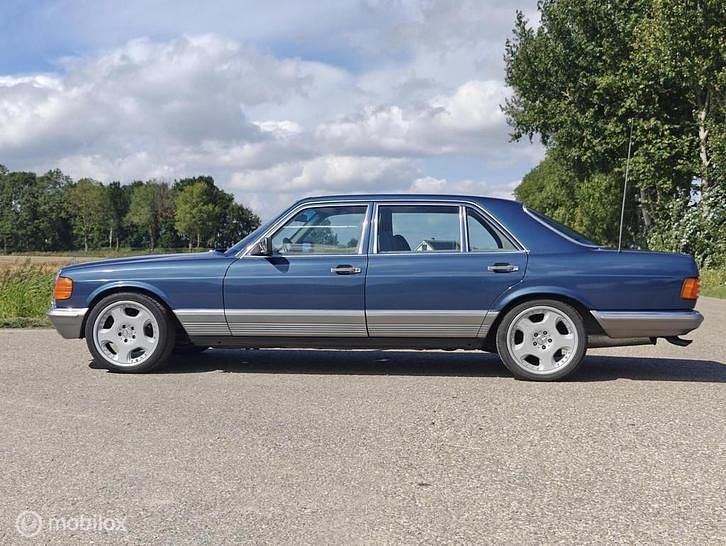 Occasion Mercedes S500 224 PK (164 kW) 1981 Blauw Sedan