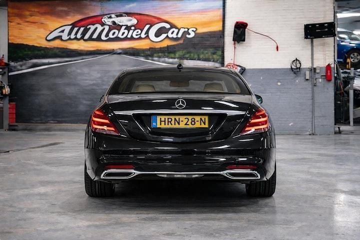 Occasion Mercedes S560 AMG line 2019 Zwart (metallic) Sedan