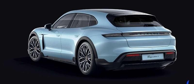 Occasion Porsche Taycan Cross Turismo 350 kW (476 PK) 2023 Blauw Stationwagen