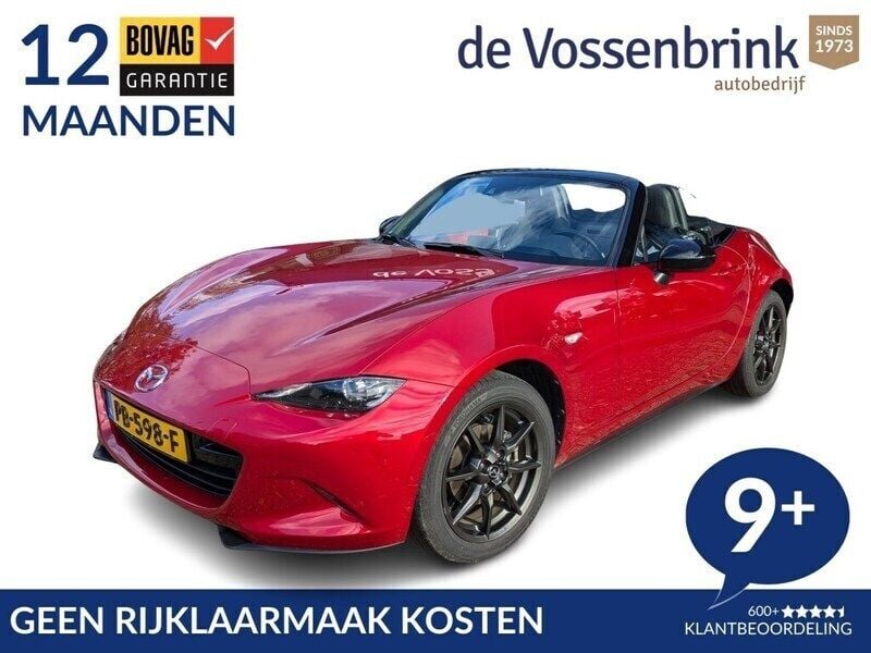 Rood Gebruikt 2017 Mazda MX5 Cabriolet | € 23.950 (Iets duurder) - Afbeelding 1/4