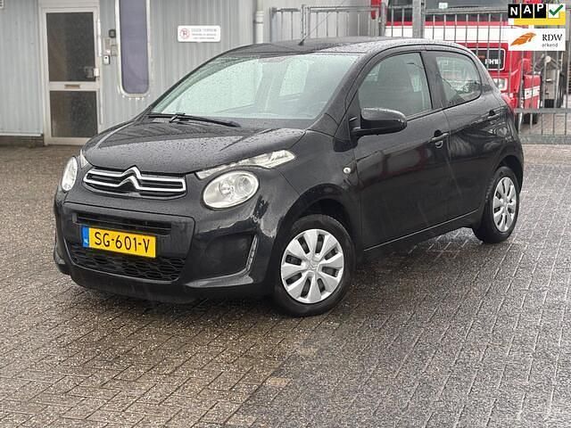 Zwart Gebruikt 2018 Citroën C1 Feel Hatchback | € 6.950 (Goede deal) - Afbeelding 1/4