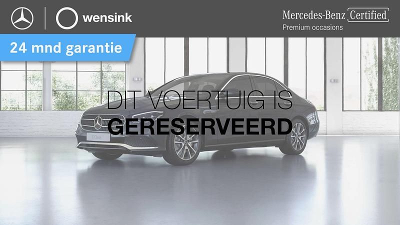 Grijs (metallic) Occasion 2021 Mercedes E300 Business Sedan | € 37.850 (Super prijs) - Afbeelding 1/4