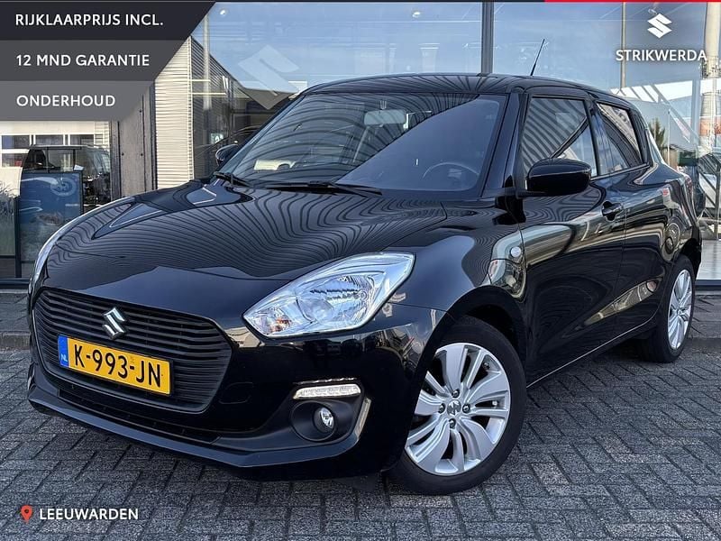 Zwart Occasion 2021 Suzuki Swift Hatchback | € 14.400 (Eerlijke prijs) - Afbeelding 1/4