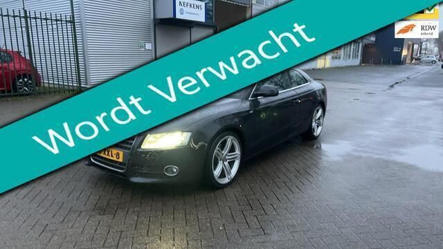 Zwart Gebruikt 2009 Audi A5 Proline Coupé | € 7.895 (Eerlijke prijs) - Afbeelding 1/4