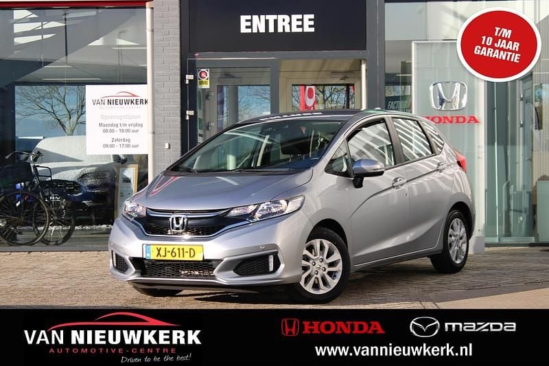 Grijs Gebruikt 2019 Honda Jazz Comfort Hatchback | € 15.900 (Eerlijke prijs) - Afbeelding 1/4