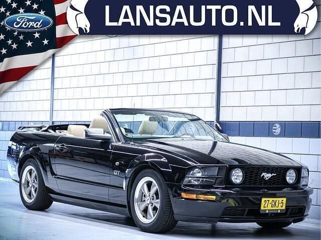 Zwart Gebruikt 2007 Ford Mustang GT Cabriolet | € 19.950 - Afbeelding 1/4
