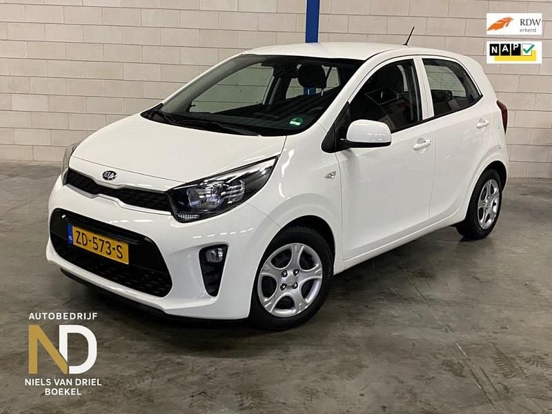 Wit Occasion 2019 Kia Picanto Hatchback | € 7.500 (Super prijs) - Afbeelding 1/4