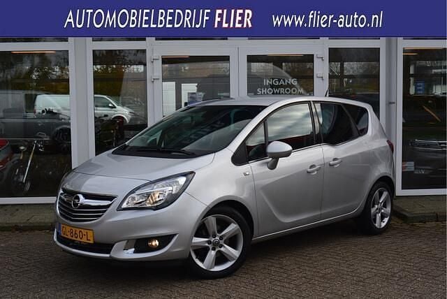 Grijs (metallic) Gebruikt 2015 Opel Meriva Cosmo MPV | € 8.875 (Goede deal) - Afbeelding 1/4