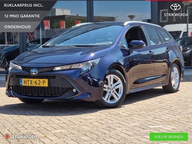 Blauw, metallic lak Gebruikt 2022 Toyota Corolla Business Edition Stationwagen | € 22.450 (Goede deal) - Afbeelding 1/4