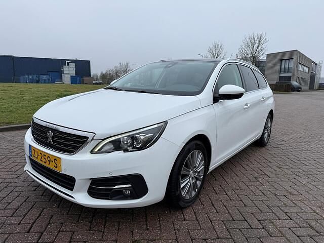 Occasion Peugeot 308 SW Premium 110 PK (80 kW) 2019 Wit Stationwagen
