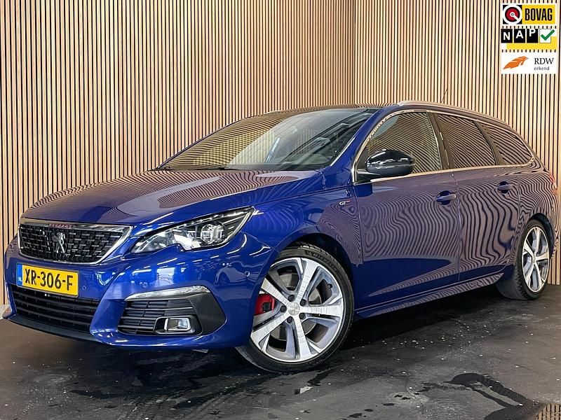 Blauw Gebruikt 2018 Peugeot 308 GTi Stationwagen | € 14.945 - Afbeelding 1/2