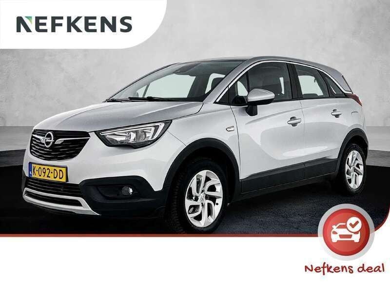 Grijs Gebruikt 2019 Opel Crossland X Edition SUV | € 15.325 (Eerlijke prijs) - Afbeelding 1/3