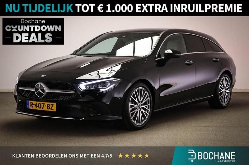 Zwart Gebruikt 2022 Mercedes CLA180 Shooting Brake Luxury Stationwagen | € 30.545 (Eerlijke prijs) - Afbeelding 1/4