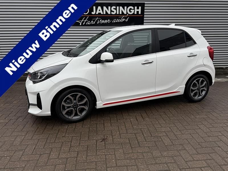Wit Occasion 2021 Kia Picanto GT-Line Hatchback | € 15.500 (Eerlijke prijs) - Afbeelding 1/4