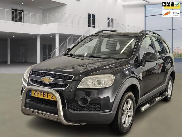 Zwart Gebruikt 2011 Chevrolet Captiva SUV | € 4.195 - Afbeelding 1/4