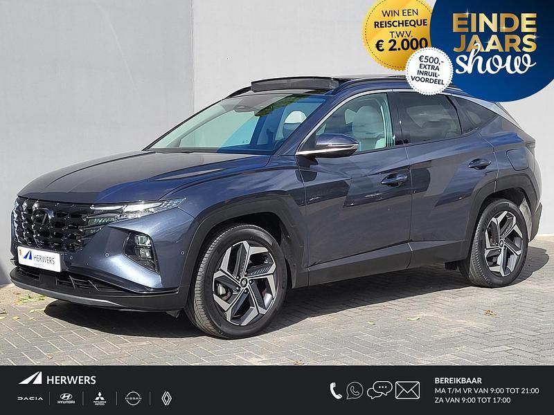 Grijs Gebruikt 2023 Hyundai Tucson Premium SUV | € 34.885 (Eerlijke prijs) - Afbeelding 1/4