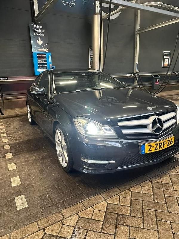 Occasion Mercedes C180 Ambition 156 PK (114 kW) 2015 Zwart Coupé