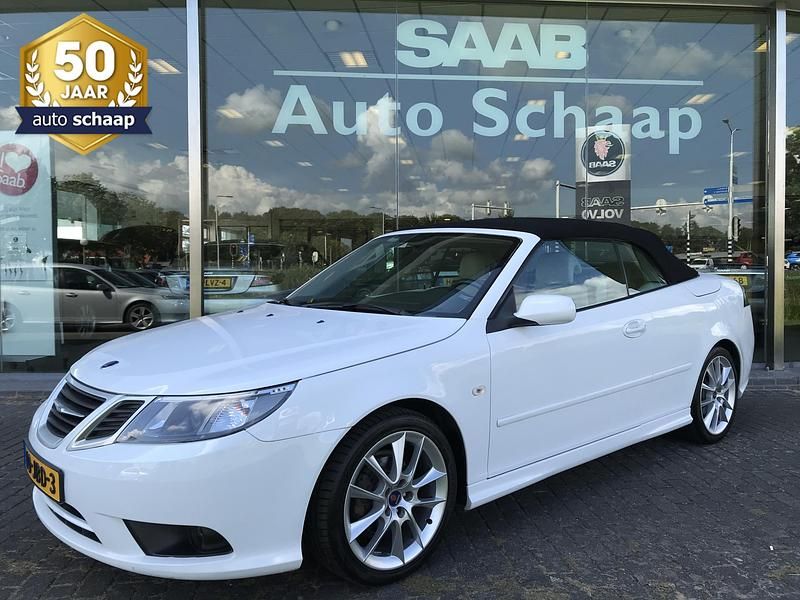 Wit Gebruikt 2009 Saab 9-3 Cabriolet Vector Cabriolet | € 25.500 - Afbeelding 1/4
