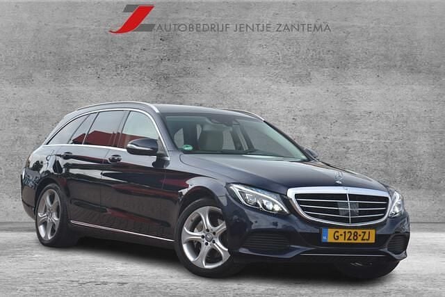 Blauw Gebruikt 2014 Mercedes C250 Edition 1 Stationwagen | € 17.900 (Goede deal) - Afbeelding 1/4