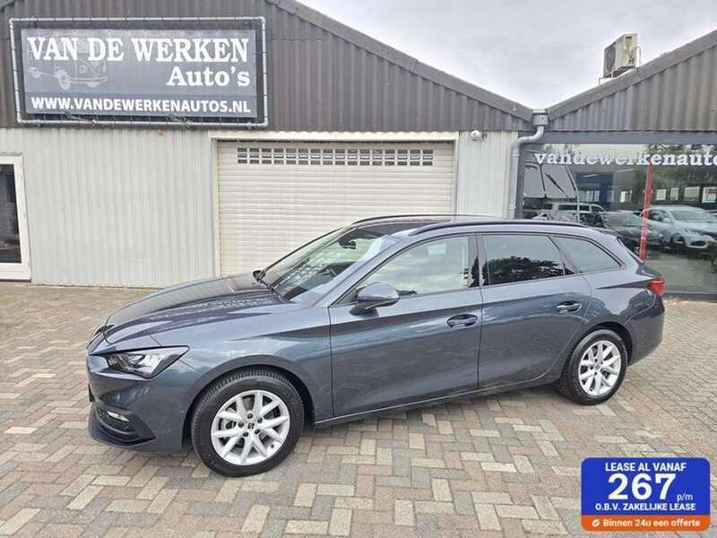 Grijs Gebruikt 2022 Seat Leon Business Stationwagen | € 19.950 (Goede deal) - Afbeelding 1/4