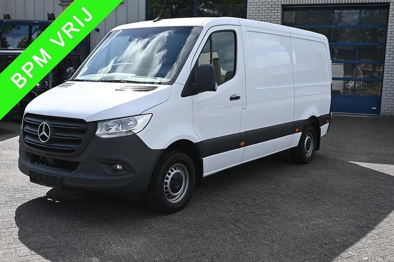 Wit Gebruikt 2021 Mercedes Sprinter Van | € 28.950 (Eerlijke prijs) - Afbeelding 1/4
