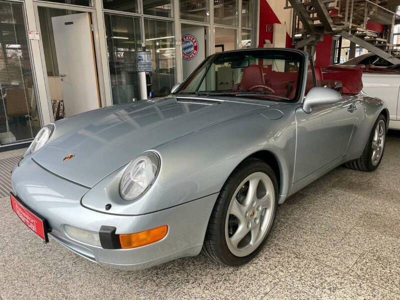 Zilverarktis silber Gebruikt 1996 Porsche 911 Carrera Cabriolet Cabriolet | € 139.900 - Afbeelding 1/4