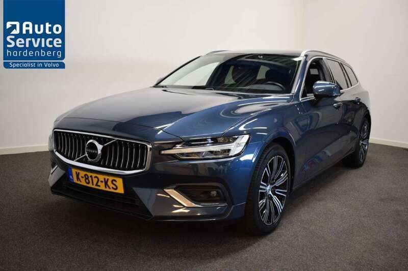 Blauw Gebruikt 2021 Volvo V60 Inscription Stationwagen | € 27.950 (Super prijs) - Afbeelding 1/4