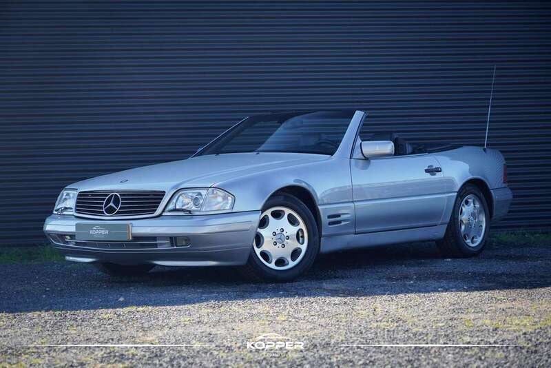Grijs Occasion 1997 Mercedes SL280 Cabriolet | € 36.750 - Afbeelding 1/4