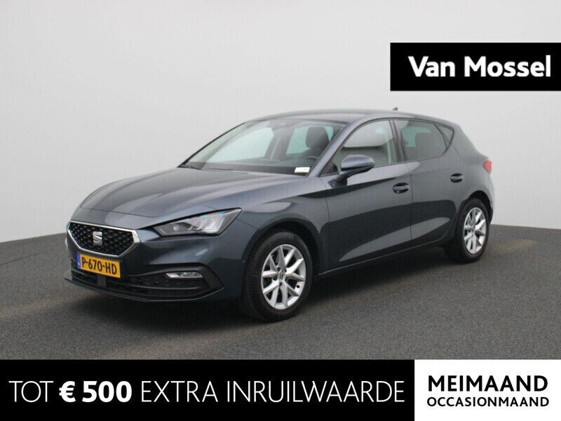 Grijs Gebruikt 2022 Seat Leon Business Hatchback | € 18.900 (Eerlijke prijs) - Afbeelding 1/4