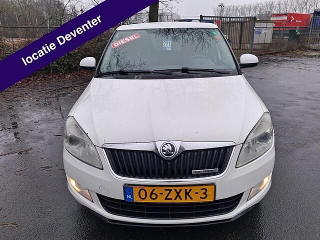 Occasion Skoda Fabia Business Line 75 PK (55 kW) 2013 Wit Stationwagen
