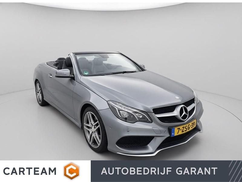 Grijs Gebruikt 2015 Mercedes E200 Prestige Cabriolet | € 21.950 (Iets duurder) - Afbeelding 1/4