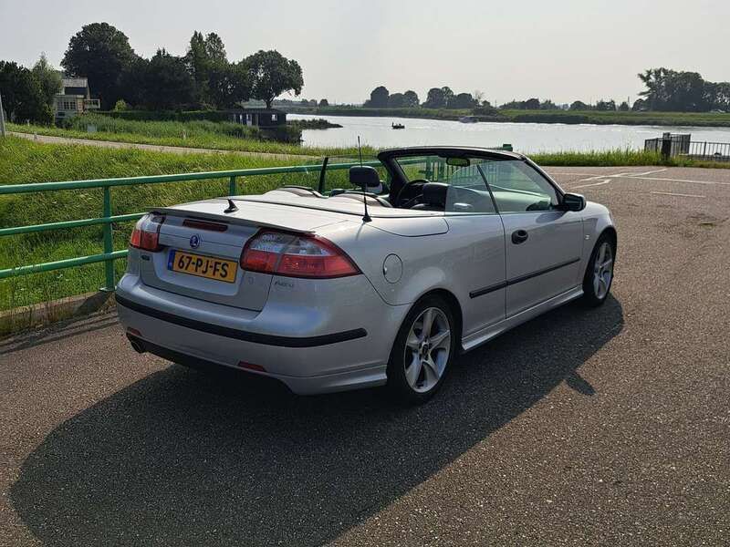 Grijs Gebruikt 2004 Saab 9-3 Cabriolet Aero Cabriolet | € 8.950 (Eerlijke prijs) - Afbeelding 1/4