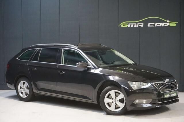 Occasion Skoda Superb 120 PK (88 kW) 2018 Zwart Stationwagen